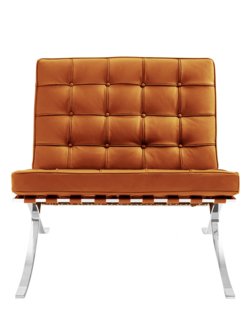 Barcelona Chair Cognac Variatie 2