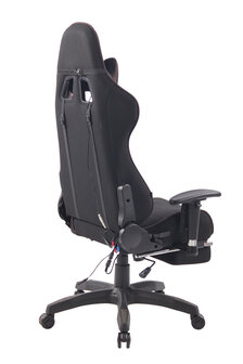 Gaming Stoel Lorenzo XFM Bruin Stof met Voetsteun en Massagefunctie