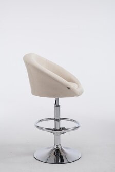 Barkruk Selma Stof Creme 