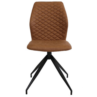 Eetkamerstoel Lotte Cognac