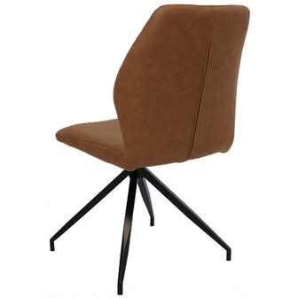 Eetkamerstoel Lotte Cognac