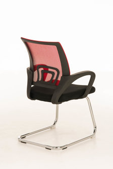 Bezoekersstoel Aeruke Rood