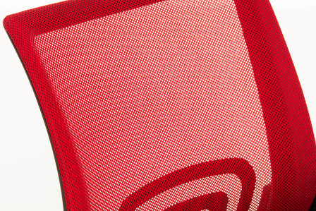 Bezoekersstoel Aeruke Rood