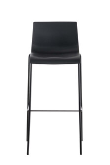 Set van 2 barkrukken Heovor kunststof Zwart,Zwart