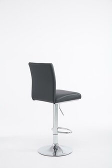 Set van 2 barkruk K&ouml;ln met kunstleer Zwart