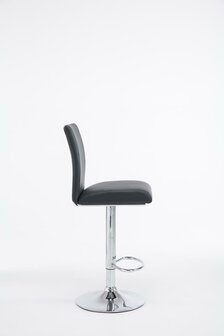 Set van 2 barkruk K&ouml;ln met kunstleer Zwart