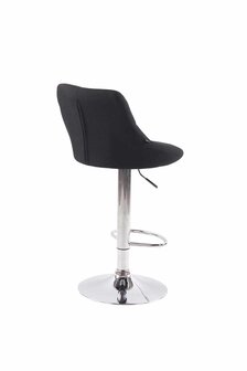 Set van 2 barkrukken Lozia Stof Zwart