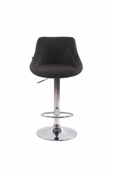 Set van 2 barkrukken Lozia Stof Grijs