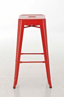 Set van 2 barkrukken Jashuo Rood