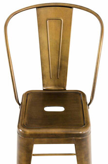 Set van 4 barkrukken Eidan gold, 
