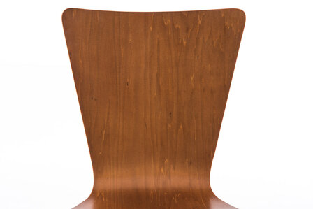 2x bezoekersstoelen Oaran Bruin