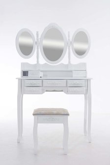 Make-up tafel Peiluna Wit