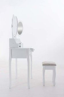 Make-up tafel Peiluna Wit