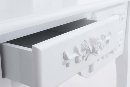 Make-up tafel Peiluna Wit