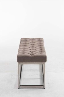 Bank Uman E stof Taupe,120 cm