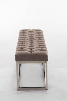 Bank Uman E stof Taupe,150 cm