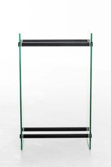 Brandhoutrek Docia 35x80x60 cm,klarglas, 