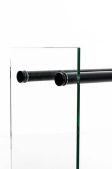 Brandhoutrek Docia 35x80x60 cm,klarglas, 