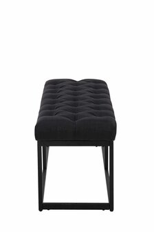 Bank Uman B stof Zwart,100 cm