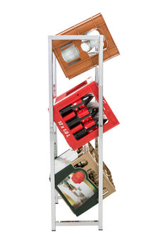 Krattenrek  Linnirt M,Chroom, 