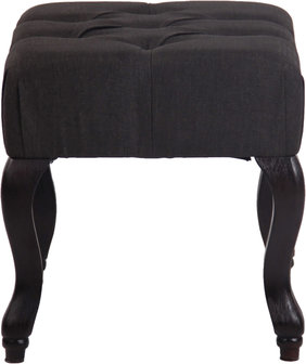 Hocker Brist stof Grijs,antik-dunkel