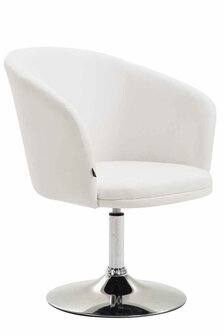Lounger Ercada kunstleer Wit