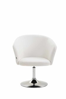 Lounger Ercada kunstleer Wit