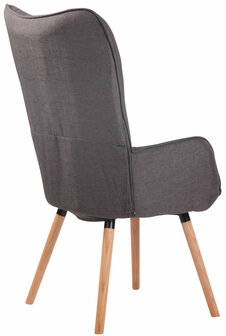 Lounger Oshfard Stof Grijs,natura