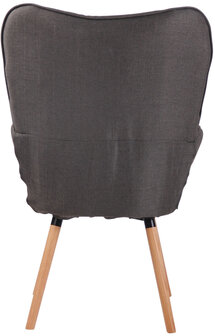 Lounger Oshfard Stof Grijs,natura