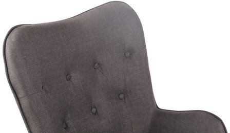Lounger Oshfard Stof Grijs,natura