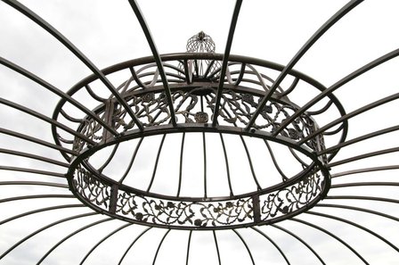 Luxe Paviljoen Romantisch rond 350 cm bronze, 