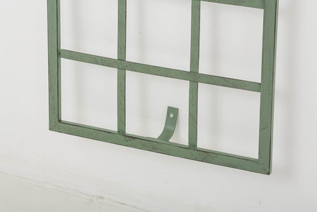 Plantenklimrek Trogi muurmontage antik-Groen