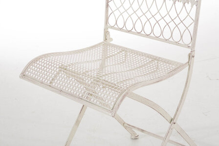 Klapstoel Karin antik-Creme