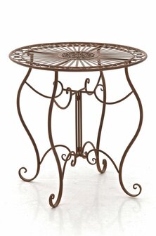 IJzeren tafel Andri antik Bruin