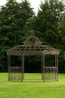 Round Luxury Pavilion ROMANTIC bronze, 