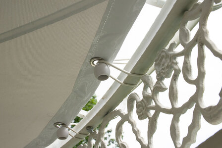 Dach f&uuml;r Luxus Pavillon Romantik 350 cm, Wit