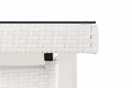 Poly Roodan tafel Avignon Wit,200 cm