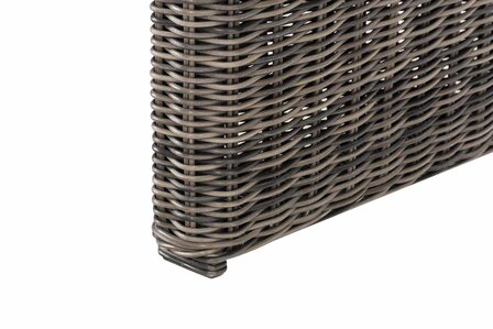 Wicker tafel Fantano Grijs-meliert