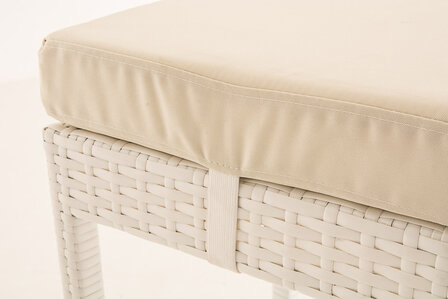 Tuin Barset Wicker Ilei Wit,CremeWit
