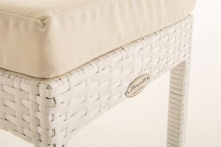 Tuin Barset Wicker Ilei Wit,CremeWit