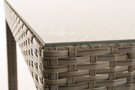 Tuin Barset Wicker Ilei Grijs,CremeWit