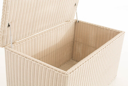 Luxe Kussenbox 5mm perlWit,XL