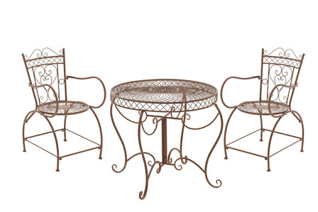 Tuinset Shaele antik Bruin