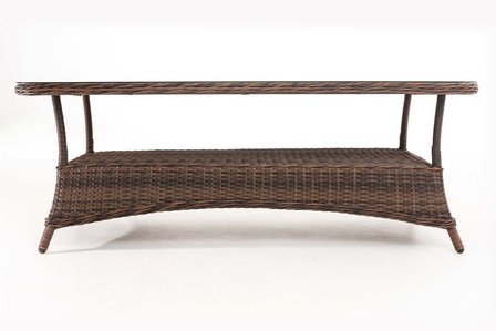 Loungetafel Pandora 5mm Bruin-meliert,160x80 cm
