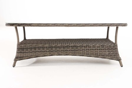 Loungetafel Pandora 5mm Grijs-meliert,160x80 cm