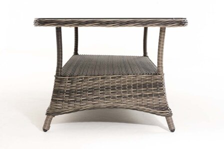 Loungetafel Pandora 5mm Grijs-meliert,160x80 cm