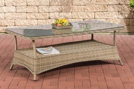Loungetafel Pandora 5mm natura,160x80 cm, 