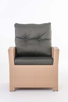 PolyRoodan fauteuil Fosoli sand,anthrazit