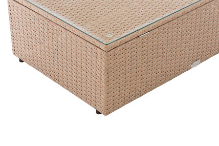 Lounge tafel Taberi 1,25 mm PolyRoodan sand