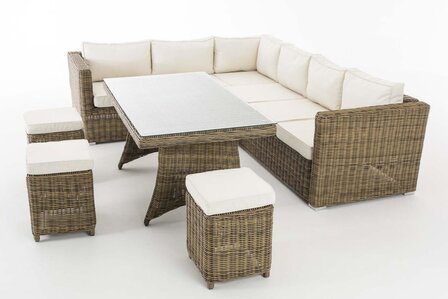 Tuinset Sirini 5 mm natura,CremeWit